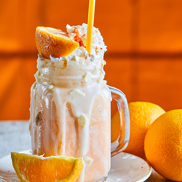 Frappe de Naranja, receta especial